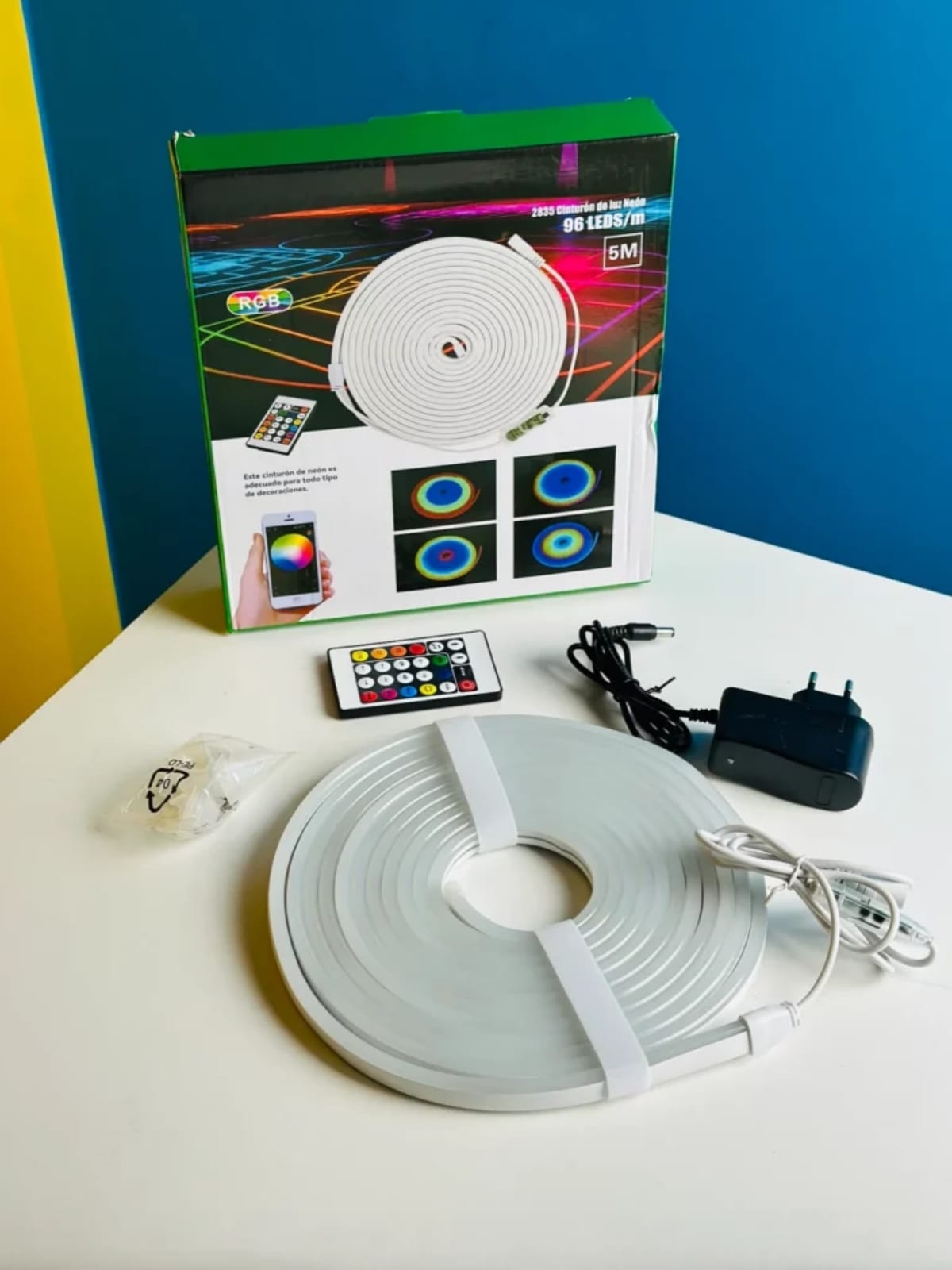 GearUP NRGB50 5 Meter RGB Neon Light with App & Remote Control