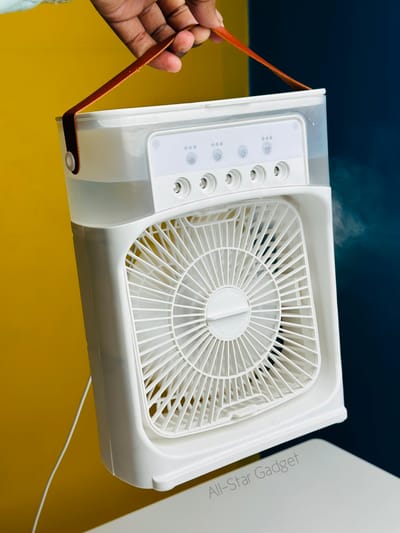 GearUP Air Cooler Fan With Mist Flow – White Color_img_1